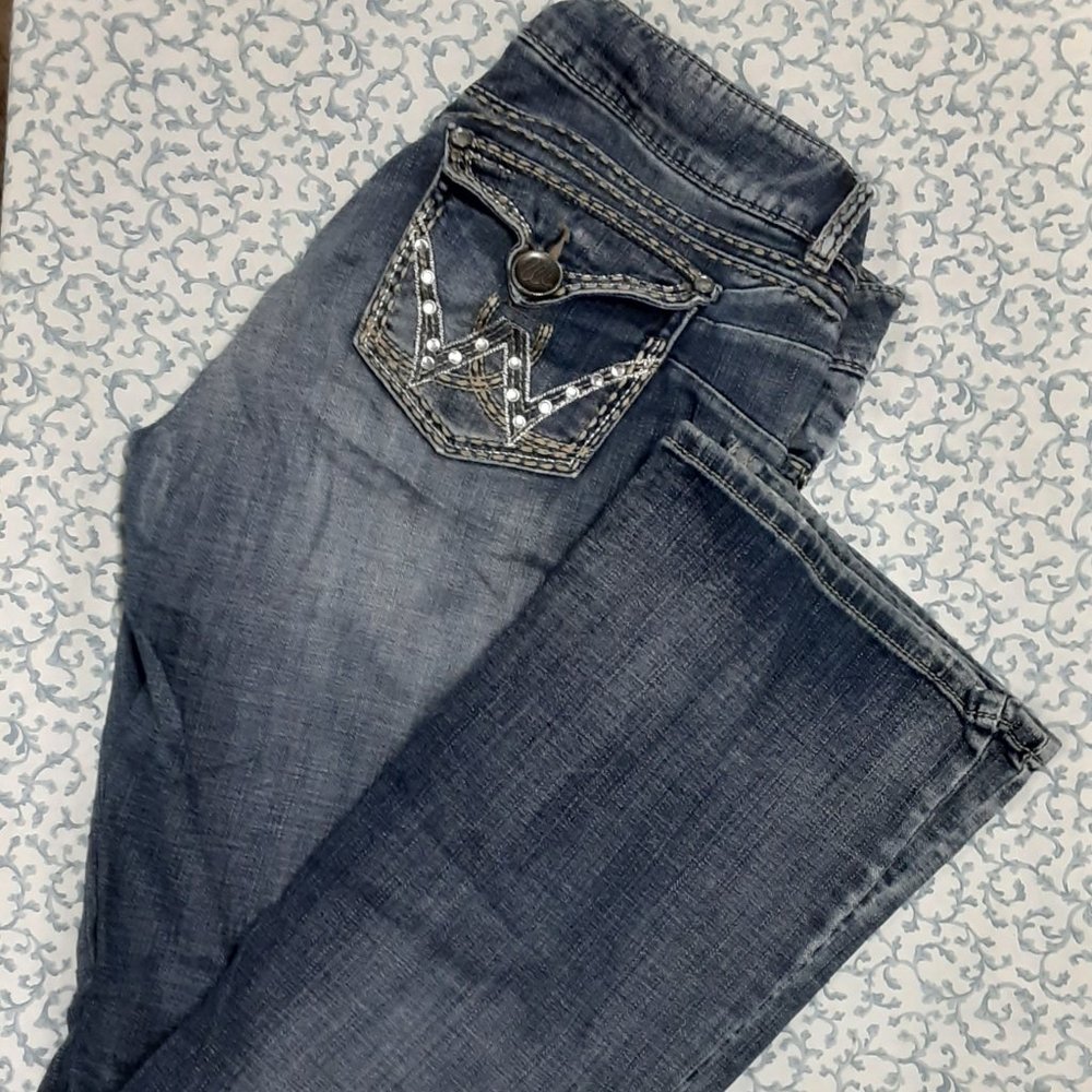 Women's Stiched Wrangler jeans